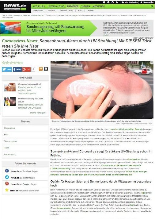 Sonnenbrand-Alarm durch UV-Strahlung! Mit DIESEM Trick retten Sie Ihre Haut 