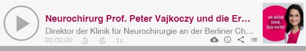 Neurochirurg Prof. Peter Vajkoczy und die Erhabenheit des Gehirns