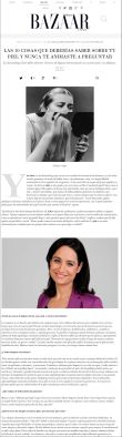 harpersbazaar.es | Las 10 cosas que deberías saber sobre tu piel y nunca te animaste a preguntar | 26.07.2017 harpersbazaar.es | Las 10 cosas que deberías saber sobre tu piel y nunca te animaste a preguntar | 26.07.2017