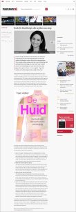 nieuws.nl: Boek De Huid helpt alle mythes om zeep | 26.02.2017 nieuws.nl: Boek De Huid helpt alle mythes om zeep | 26.02.2017