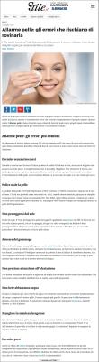 stile.it | Allarme pelle: gli errori che rischiano di rovinarla | 11.07.2017 stile.it | Allarme pelle: gli errori che rischiano di rovinarla | 11.07.2017