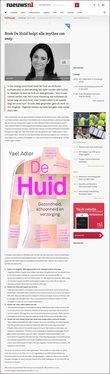 nieuws.nl: Boek De Huid helpt alle mythes om zeep | 26.02.2017 nieuws.nl: Boek De Huid helpt alle mythes om zeep | 26.02.2017