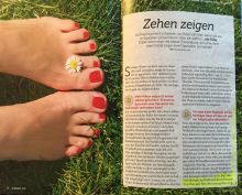 so gesund | Zehen zeigen | August/September 2017 so gesund | Zehen zeigen | August/September 2017