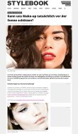 stylebook.de | Kann uns Make-up tatsächlich vor der Sonne schützen? | 24.04.2018 stylebook.de | Kann uns Make-up tatsächlich vor der Sonne schützen? | 24.04.2018