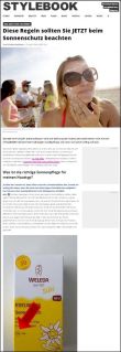 stylebook.de | Diese Regeln sollten Sie JETZT beim Sonnenschutz beachten | 20.04.2018 stylebook.de | Diese Regeln sollten Sie JETZT beim Sonnenschutz beachten | 20.04.2018