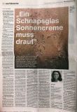 taz | Ein Schnapsglas Sonnencreme muss drauf | 09.06.2018 taz | Ein Schnapsglas Sonnencreme muss drauf | 09.06.2018