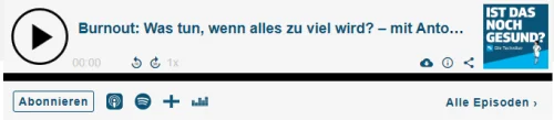 Burnout: Was tun, wenn alles zu viel wird? – mit Antonio Batinovic