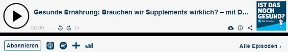 Gesunde Ernährung: Brauchen wir Supplements wirklich?