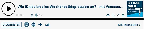 Wie fühlt sich eine Wochenbettdepression an? - mit Vanessa Armbruster