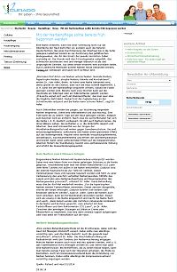Mit der Narbenpflege sollte bereits früh  begonnen werden (PDF)