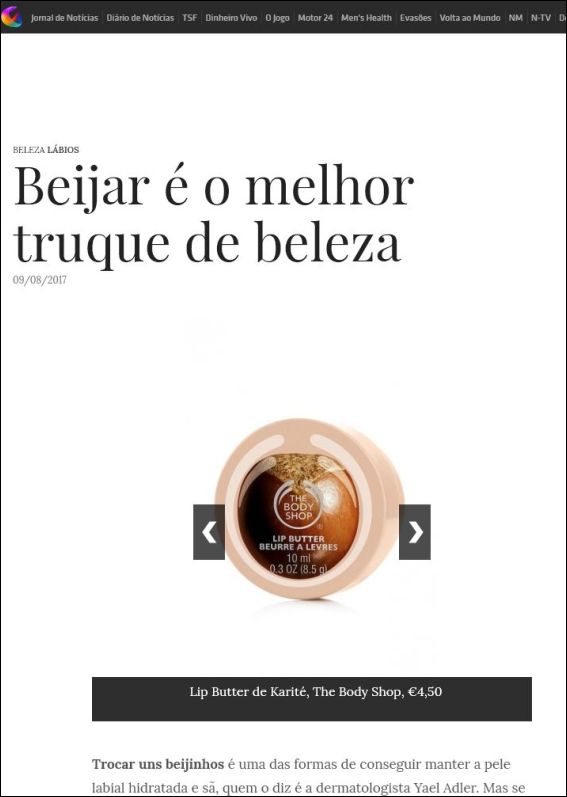 Beijar é o melhor truque de beleza