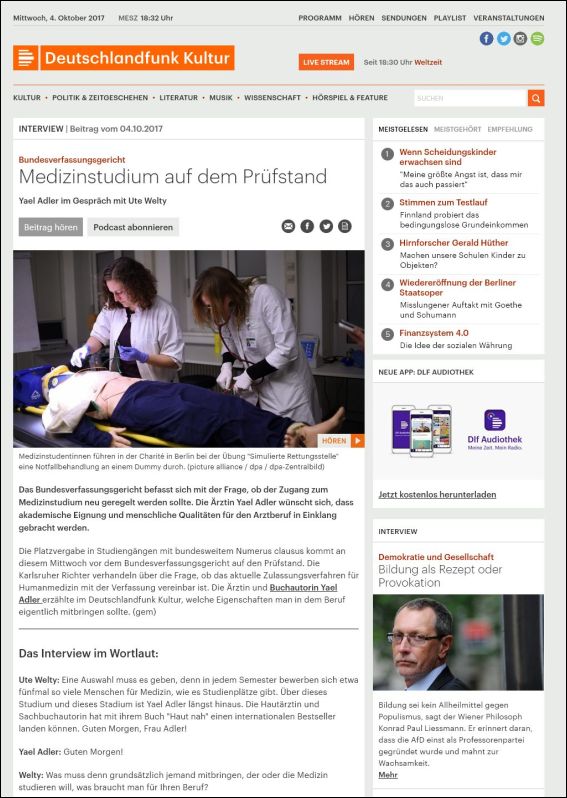 Medizinstudium auf dem Prüfstand