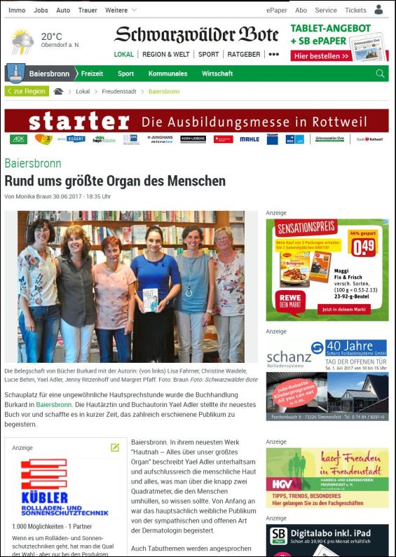 Rund ums größte Organ des Menschen