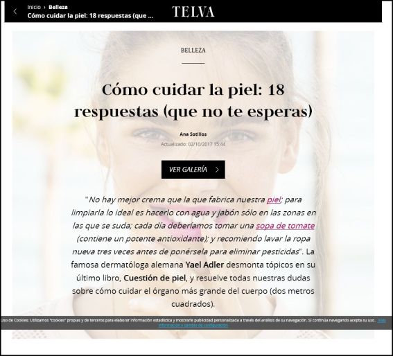 Cómo cuidar la piel: 18 respuestas (que no te esperas)