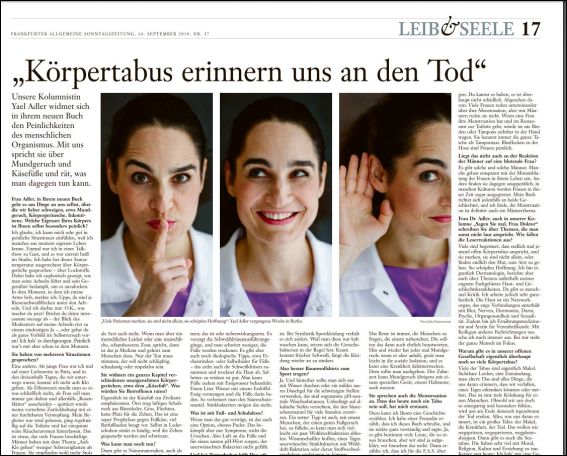 Körpertabus erinnern uns an den Tod (PDF)