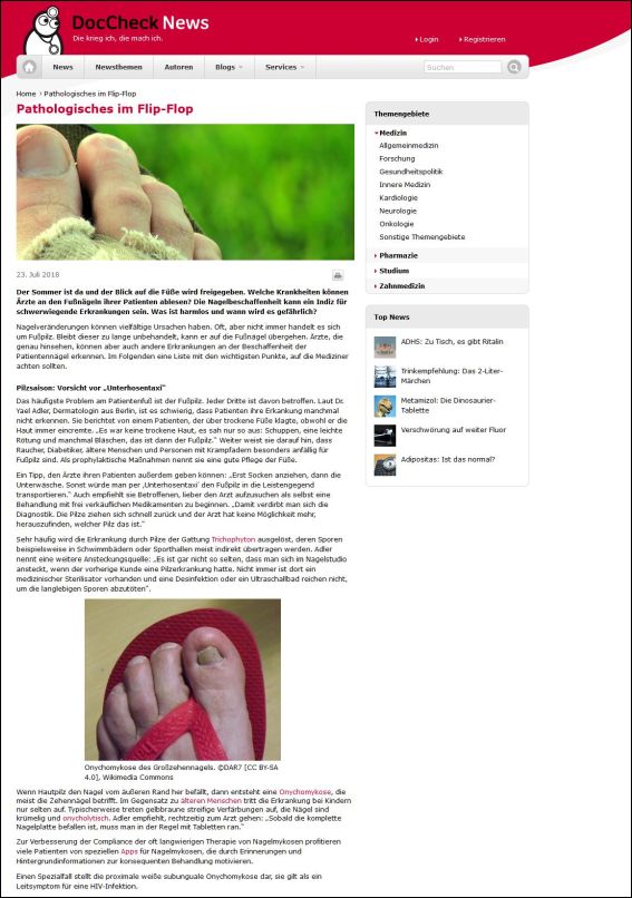 Pathologisches im Flip-Flop
