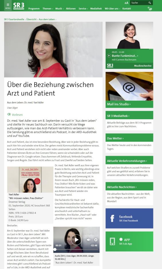 Über die Beziehung zwischen Arzt und Patient