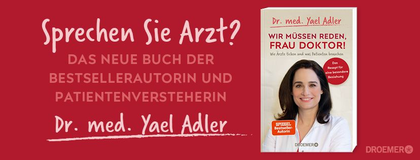 Wir müssen reden, Frau Doktor! – Dr. Yael Adler