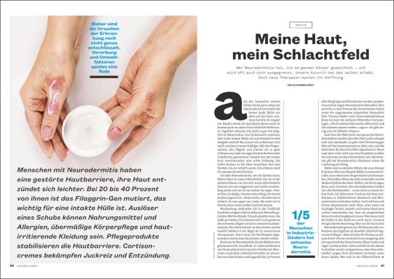 Meine Haut, mein Schlachtfeld
