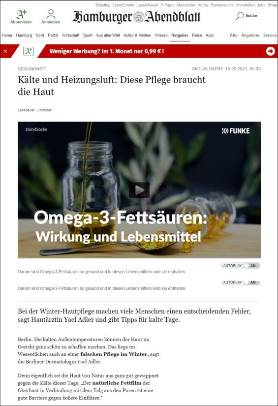 Hautpflege im Winter: Was wirklich hilft