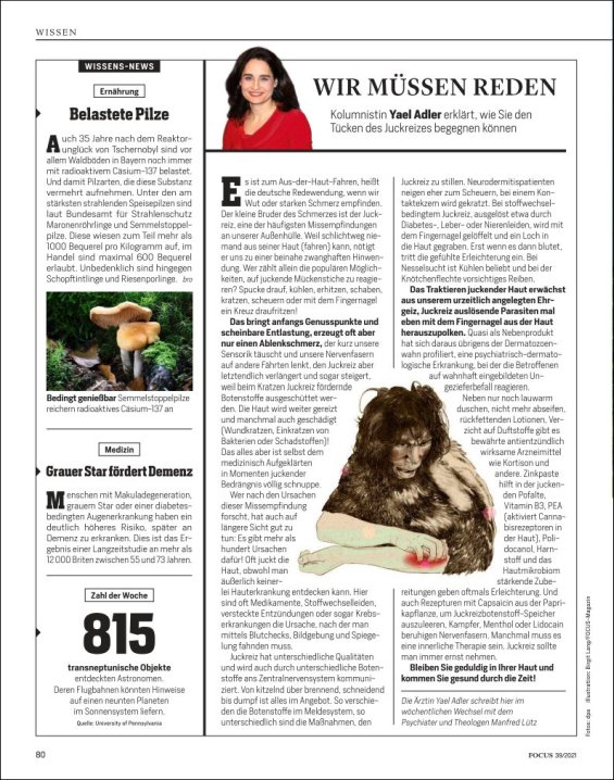Wie Sie den Tücken des Juckreizes begegnen können