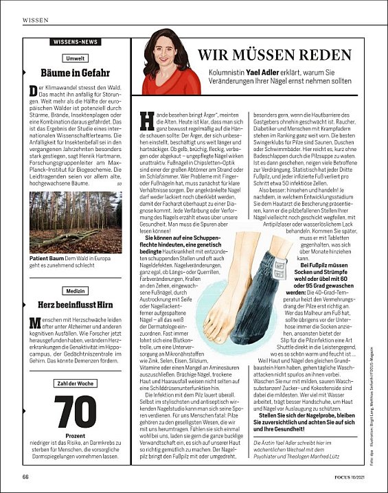 Warum Sie Veränderungen Ihrer Nägel ernst nehmen sollten