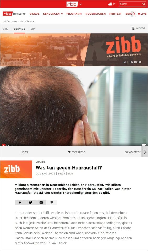 Was tun gegen Haarausfall?