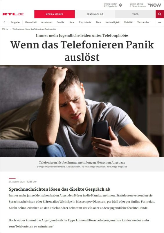 Telefonphobie: Wenn das Telefonieren Panik auslöst