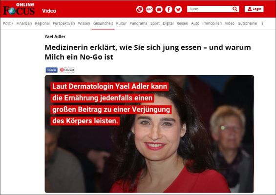 Medizinerin erklärt, wie Sie sich jung essen – und warum Milch ein No-Go ist