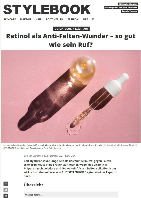 Retinol als Anti-Falten-Wunder – so gut wie sein Ruf?