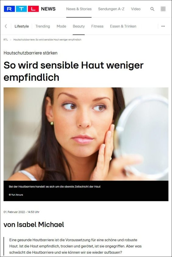 Hautschutzbarriere stärken: So wird sensible Haut weniger empfindlich