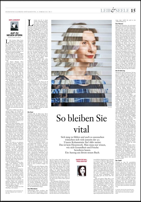 So bleiben Sie vital