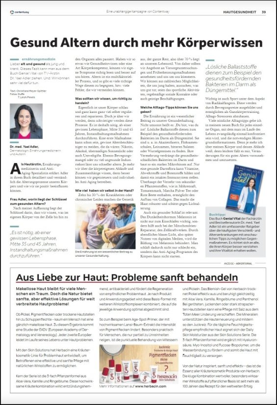 Gesund altern durch mehr Körperwissen