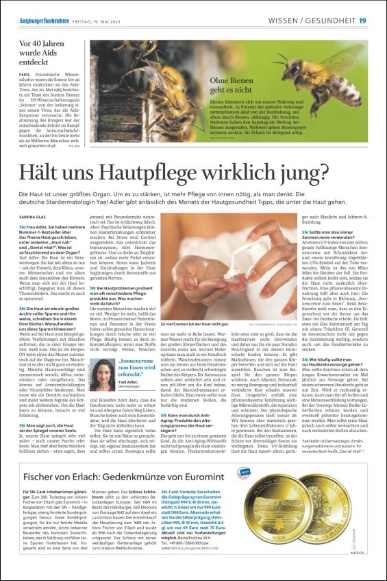 Hält uns Hautpflege wirklich jung?