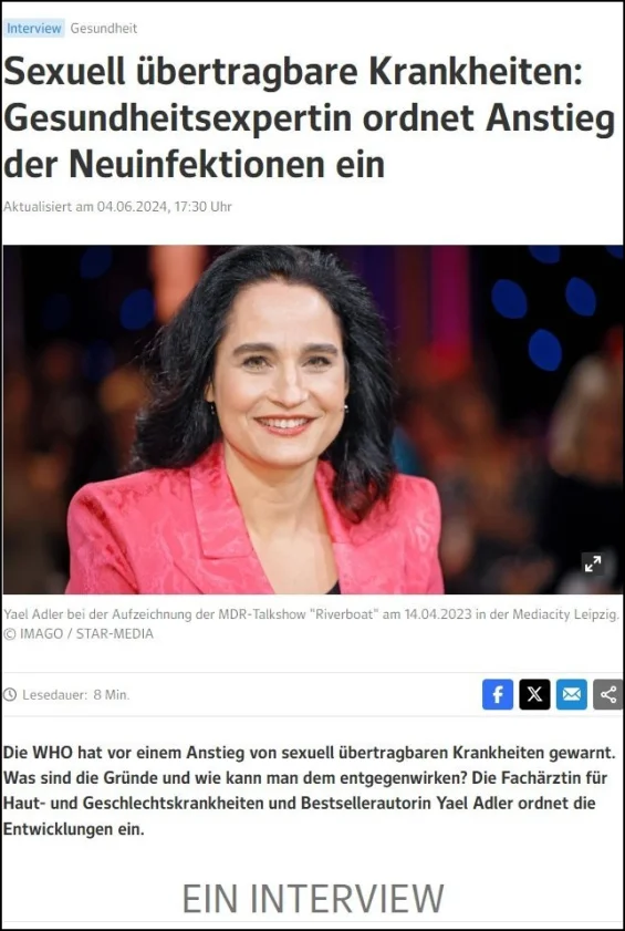 Sexuell übertragbare Krankheiten: Gesundheitsexpertin ordnet Anstieg der Neuinfektionen ein