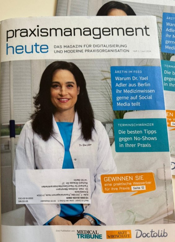 Dr. Yael Adler | Contentcreatorin | Link YouTube