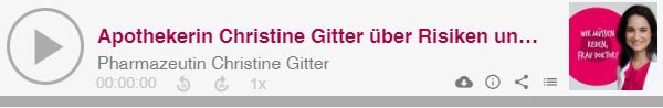 #10 Apothekerin Christine Gitter über Risiken und Nebenwirkungen