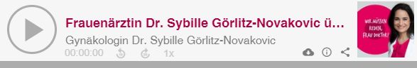 #12 Frauenärztin Dr. Sybille Görlitz-Novakovic über Wechseljahre und vaginale Lasertherapie