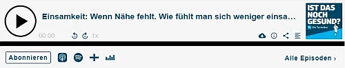 Einsamkeit: Wenn Nähe fehlt. Wie fühlt man sich weniger einsam? - mit Lili Vogelsang
