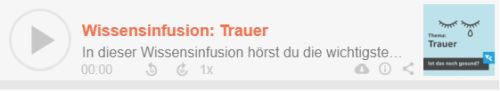 Wissensinfusion: Trauer