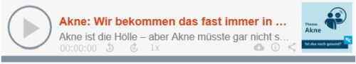 Akne: Wir bekommen das fast immer in den Griff!