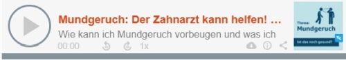 Mundgeruch: Der Zahnarzt kann helfen! Mit Dr. Sebastian Michaelis