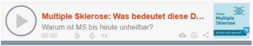 Multiple Sklerose: Was bedeutet diese Diagnose? Mit Prof. Dr. Christoph Heesen