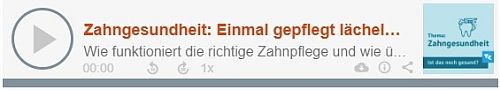Zahngesundheit: Einmal gepflegt lächeln, bitte! Mit Dr. Elio Adler