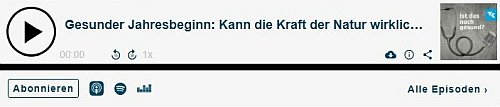 Gesunder Jahresbeginn: Kann die Kraft der Natur wirklich heilsam wirken? - mit Prof. Dr. Andreas Michalsen