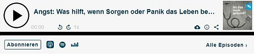 Angst: Was hilft, wenn Sorgen oder Panik das Leben bestimmen - mit Prof. Dr. Jürgen Margraf