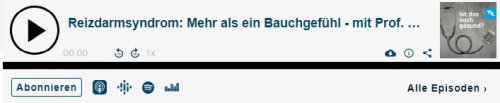 Reizdarmsyndrom: Mehr als ein Bauchgefühl - mit Prof. Dr. Andreas Stengel