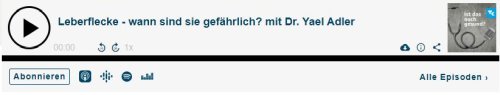 Leberflecke - wann sind sie gefährlich? mit Dr. Yael Adler