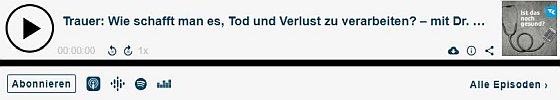 Trauer: Wie schafft man es, Tod und Verlust zu verarbeiten? – mit Dr. David Althaus