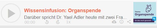 Wissensinfusion: Organspende